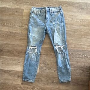 Windsor | Ripped Denim Jeans in Light Blue Sz 5